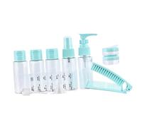 FOMIYES 12piezas Kit De Embalaje De Viaje Frascos Pulverizador De Agua y Frasco De Loción Para Maquillaje Organizador De Cosméticos Para Viajes Para Cremas y Lociones