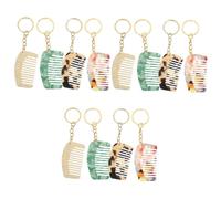 FOMIYES 12piezas Mini Peines De Viaje Peines De Dientes Anchos Accesorios Cabello Divertidos Para Fiestas y Cumpleaños