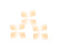 FOMIYES 12piezas Parches Invisibles Para Corrección De Orejas Accesorio De Entrenamiento Facial Silicona Suave