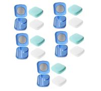 FOMIYES 15 Juegos Estuche para Lentes de Contacto Casos Estuche para Lentes de Ojo Juego de Gafas pequeño Organizador de Lentes de Contacto Herramienta para Lentes de Contacto páginas