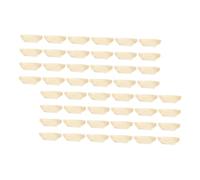 FOMIYES 150 piezas Placas de Madera Desechables para Sushi y Aperitivos Barquetas Ecológicas para Catering y Fiestas Diseño Práctico y Portátil