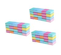 FOMIYES 150piezas Limas De Uñas Bloque Pequeñas Para Manicura Raspadores De Uñas Profesionales Herramientas De Pulido Para Salones y Uso Doméstico