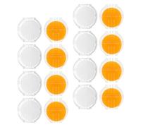 FOMIYES 16 Juegos Acondicionador de Hilo Cera de Abejas para Coser a Mano y Bordar, Reforzador Portátil de Hilo Suave Caja de Plástico para Acolchado