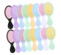 FOMIYES 16 Piezas Peine De Masaje Cojín De Aire Cepillo Para Cabello Liso Mini Cepillos Para Cabello Húmedo y Seco Para Viaje y Hogar