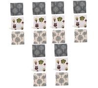FOMIYES 18 Piezas Paquete de toallas higiénicas carteras grandes para mujer capacidad extra organizador de toallas sanitarias Bolsas de almacenamiento bolsa de pañales bolsa
