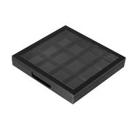 FOMIYES 1pieza Caja De Almacenamiento Vacía Para Sombras De Ojos Paleta Diy De Compartimentos Para Maquillaje Para Mujeres y Principiantes Cosméticos
