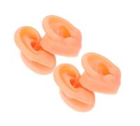 FOMIYES 2 De Piezas Corporales Para Practicar Piercings Modelo De Oreja De Silicona Moldes Para Aretes De Silicona Piezas Corporales Falsas De