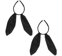 FOMIYES 2 Diademas Con Orejas De Conejo Para Mujer De Satén Con Forma De Conejo De Peluche Accesorios Para Disfraz De Halloween O Cosplay