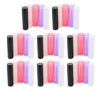 FOMIYES 2 Juegos Tubo De Lápiz Labial Tubo De Lápiz Labial Transatlántico Caso De Labios Balsamo Labiales Bálsamo Labial Barra Labios Gloss Labios Contenedores Tubos Vacios 40 Uds * 2