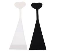 FOMIYES 2 Piezas Adhesive Heart-Shaped C-String Thongs Seamless Mesh Invisible Underwear For Women Reusable Breathable No Panty Line Panties