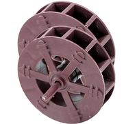 FOMIYES 2 Piezas Adornos De Rueda De Feng Shui Mini Rueda De Agua para Mesa Elemento para Escenografía DIY Accesorio De Fotografía para Diseño De Microescenas