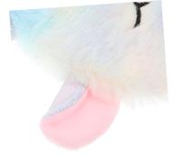 FOMIYES 2 piezas Antifaz de Felpa para Dormir Diseño Unicornio Suave y Cómodo Bloqueo de Luz para Mujeres Viaje y Descanso