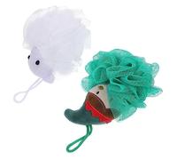 FOMIYES 2 Piezas Bola De Baño Para Bebés Esponja De Baño De Lufa Dibujos Animados Esponja Exfoliante Para Ducha Reutilizables Infantil