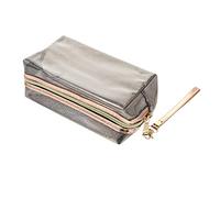 FOMIYES 2 Piezas Bolsa De Almacenamiento De Viaje Bolsa De Cosméticos Multiusos Bolsas De Maquillaje Transparentes Impermeable Baño De Polivinilo Viajar Bolso De Cosméticos