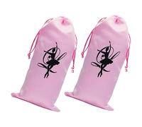 FOMIYES 2 Piezas Bolsa de Almacenamiento para Zapatillas de Ballet con Cordón Bolsa Portátil para Calzado de para Accesorios de Ballet y de