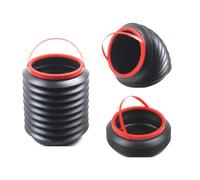 FOMIYES 2 Piezas Cubo Telescópico para Coche 4l, Plástico