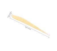 FOMIYES 2 Piezas Cuchara De Oreja Cucharas De Cerumen Removedor Herramientas De Limpieza De Cerumen Limpiador De Oídos Suave Orejera De Seguridad Gel De Sílice Beige