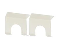 FOMIYES 2 Piezas estante para secador de pelo colgador de maquinillas de afeitar almacenamiento de secador de pelo estante de almacenamiento estantes de almacenamiento organizador de baño