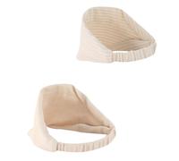 FOMIYES 2 piezas Pañuelos Elásticos Cálidos y Cortaviento para Mujer Turbantes de Algodón Suaves para Posparto Unidades Diseño Cómodo y Transpirable para Recuperación