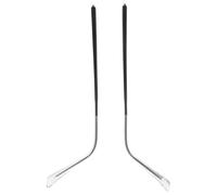 FOMIYES 2 Piezas Patillas de Repuesto para Gafas de Aleación y Silicona | Kit de Dos Piezas, Diseño Estable y Aerodinámico, Reduce Presión en Orejas, Resistencia a Golpes