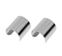 FOMIYES 2 Piezas Pendientes Ear Cuff Inoxidable para Joyería de Moda Unisex Diseño y Seguro