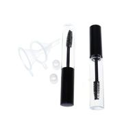FOMIYES 2 Piezas Tubos Vacíos para Máscara de Pestañas con Varita y Embudos Transparentes Envase Recargable para Crema y Suero Kit Compacto Fugas para DIY Maquillaje Color