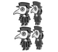 FOMIYES 2 Series Broches De Doctor De Esmalte De Pin De Punk Y Accesorios Cumpleaños Y Ocasiones Especiales 2 Piezas*2