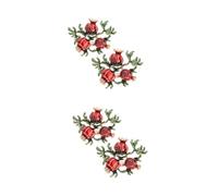 FOMIYES 2 Series Broches De Granada Elegantes Y Retro Mujeres Alfileres De Aleación De Día De Madre 2 Piezas X 2