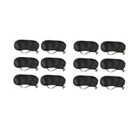 FOMIYES 2 Series En El Eye Patches Eye Mask Ojeras Sleep Mask Sleeping Mask Para Dormir Máscaras Viajar Con Los Ojos Vendados Para Dormir Black 20 Piezas*2