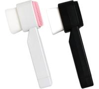 FOMIYES 2 Uds Cepillos De Limpieza Facial Manual Cepillo Facial De Doble Depurador Facial De Silicona Cepillo De Lavado Facial Dual Para Masaje De Maquillaje De Exfoliación Profunda