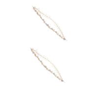 FOMIYES 2 Uds Diadema De De Cristal Tocado De Diadema Para Niña Elegante Diadema De Chica Tocado De Falsas Tocado De Diademas De Niña Diadema Decorativa