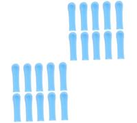 FOMIYES 20 Piezas Accesorios para orejas oído algo cubierta de herramienta de limpieza de oídos Emprender ear wax cleaner earwax cleaner limpiador fundas de repuesto para cucharas de oreja