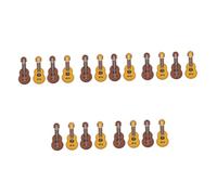 FOMIYES 20 piezas Broches Bordados de Ukelele Forma Creativa para Decoración de Mochilas y Ropa Alfileres Decorativos para Estudiantes Accesorios y Elegantes