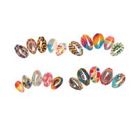 FOMIYES 20 Piezas Hair Charms Natural Ocean Themed Dreadlock Rings For Women And Diy Braids And Ponytail Accessories Durable Beach Style Hair Jewelry