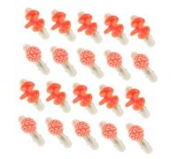 FOMIYES 20 Pinzas Para El Pelo Divertidas Con Forma De Cerebro Para Fiestas Fiestas De Halloween Divertidas Para Mujer De Resina Rosa