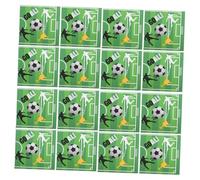 FOMIYES 20 Servilletas Desechables De Fútbol Para Fiestas y Eventos Diseño Único Alta Absorción