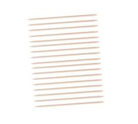 FOMIYES 200 piezas Herramientas de Manicura de Madera Empujadores Dobles para Cutículas y Muerta Palitos de Uñas para Casa y Salón