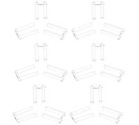 FOMIYES 200 Piezas Retenedor de Lente sin Marco Kit de Fijación Tornillos Dorados Accesorio para Porta Anteojos Herramienta de Reparación para Anteojos sin Montura para Mantenimiento