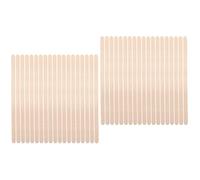 FOMIYES 200piezas Palitos De Madera Para Depilación Aplicadores De Cera Para Tipo De Eliminación De Espátulas De Madera Bordes Redondeados Para Cera y Diseño Multifuncional