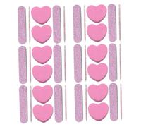 FOMIYES 20juegos Kit Unidades Herramientas Manicura Limas Pulidoras Palitos Decoración Uñas Bloques Pulidores Decoración Uñas