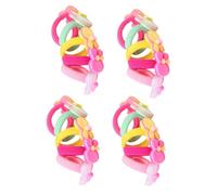 FOMIYES 20pcs Cartoon Kids Hair Ropes Strusa Accesorios Para El Cabello Niña Decoración Segura y Duradera Anillo Elástico Para El Pelo Fantástico Para La Novia e Hijos