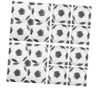 FOMIYES 20piezas Servilletas De Fútbol Para Decoración De Fiestas Temáticas Servilletas Desechables Para Cumpleaños y Eventos Deportivos Para Celebraciones De Fútbol