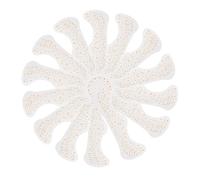 FOMIYES 20piezas Stickers De Glitter Para Mujeres Parches De Maquillaje Impermeables y Resistentes Al Sudor Aplicación Para Look Natural y