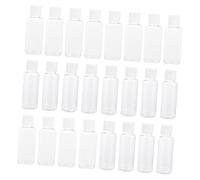 FOMIYES 24 Piezas Botellas de Vacías para Viaje Contenedores Reutilizables para Cosméticos y Gel de Ducha Incluye Botellas con Tapa para Vacaciones y Actividades al Aire