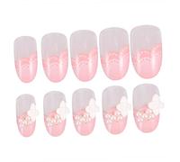 FOMIYES 24 Piezas Manicura De Uñas Postizas Para Mujeres y Niñas Pegatinas Para Decoración De Uñas Calcomanías Creativas Uso Para Eventos Especiales