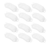 FOMIYES 24 Piezas Máscaras de Ojos para Dormir con Bloqueo Total de Luz Cubierta de Poliéster Suave con Banda Elástica para Viajes Fiestas y Equipo Unisex