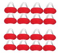 FOMIYES 24 Piezas Oculares para Dormir Avión de Poliéster Cubierta de Ojos con Banda Elástica para Bloqueo Total de Luz Máscaras para Viaje Fiesta y Siestas para Hombre y Mujer