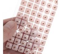 FOMIYES 240 Uds De Presión Auricular Pegatinas Para El Cuidado Del Oído Kit De Imán De Pellets Kit De Acupresión Para El Oído Acupresión Para El Oído Vaccaria Para El Oído