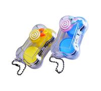 FOMIYES 2juegos Estuche Portátil De Lentes De Contacto y Ligero para Viajes y Uso Diario Diseño Compacto y Resistente para Protección De Lentes
