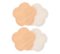 FOMIYES 2pares Discos Lactancia Reutilizables Almohadillas Mamarias Para Lactancia Parche De Pezones Antidesbordamiento